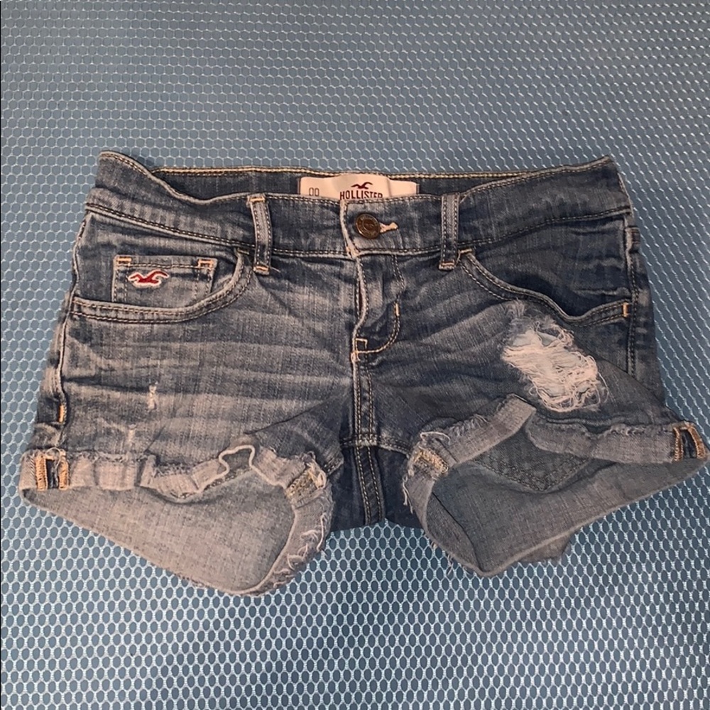 Hollister denim shorts